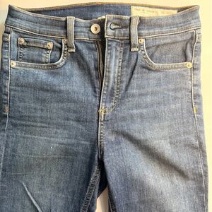 rag & bone Women's High Rise Skinny Ankle Denim Jeans